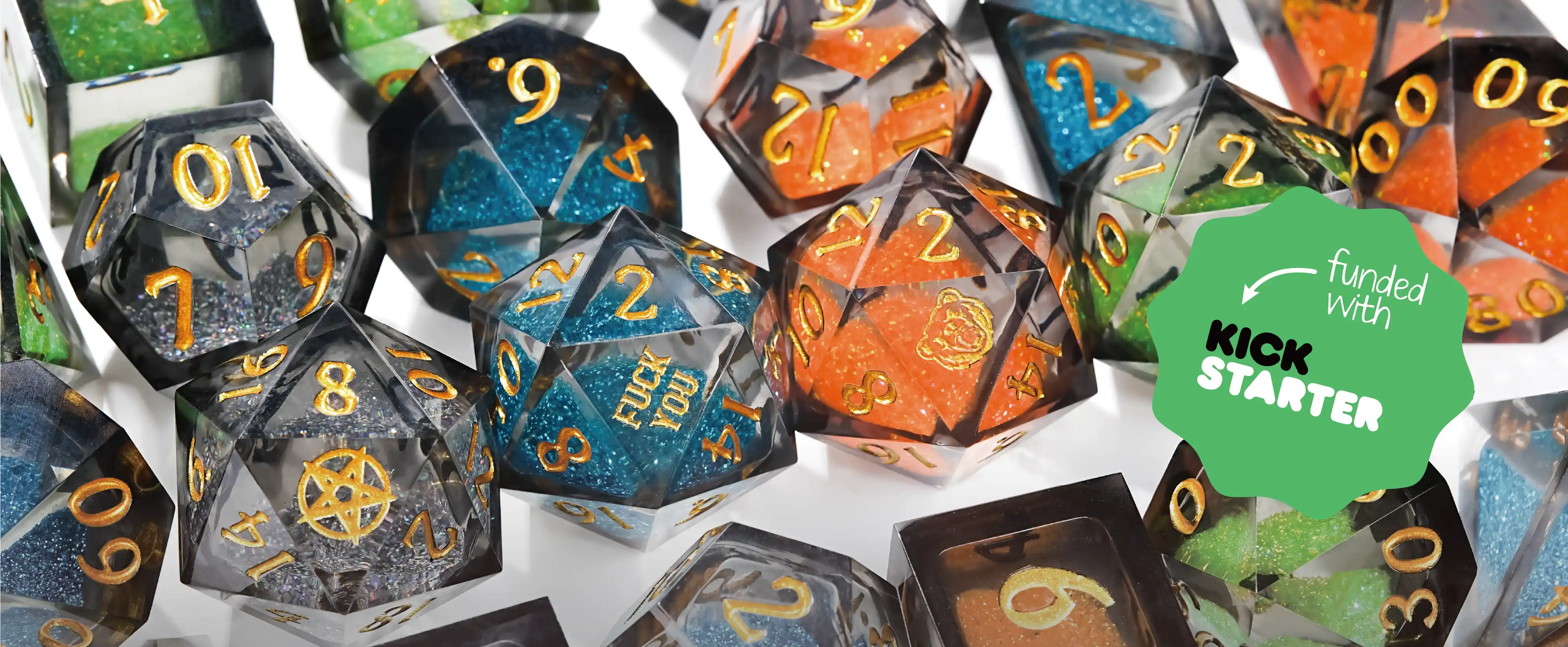 Kickstarter Dice: Mage Liquid Dice | Bear Dice