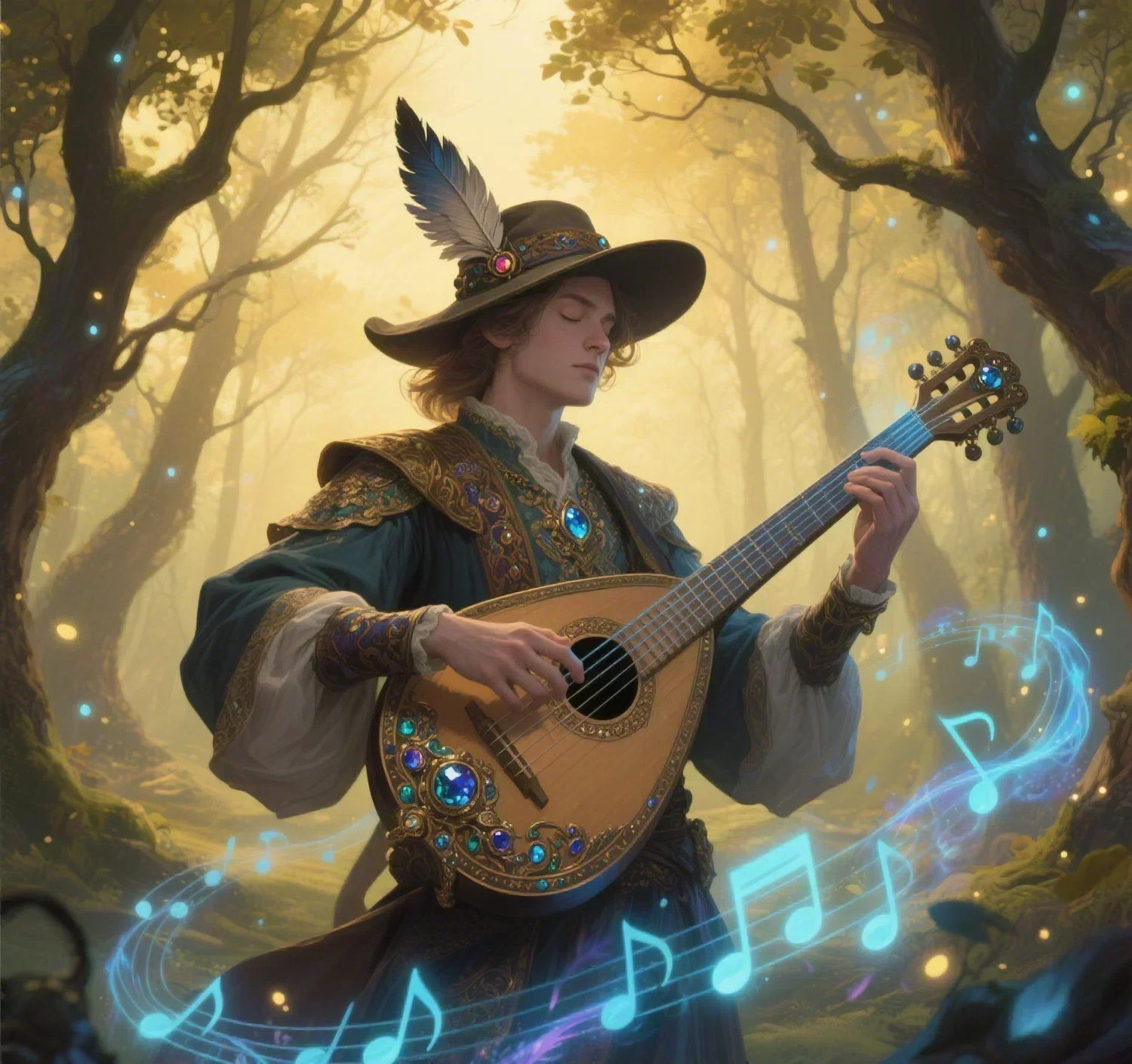 DND 5e Bard can sing enchanting songs, detect other people's thoughts, hint and guide enemies, and perform a series of spell operations | Bear Dice