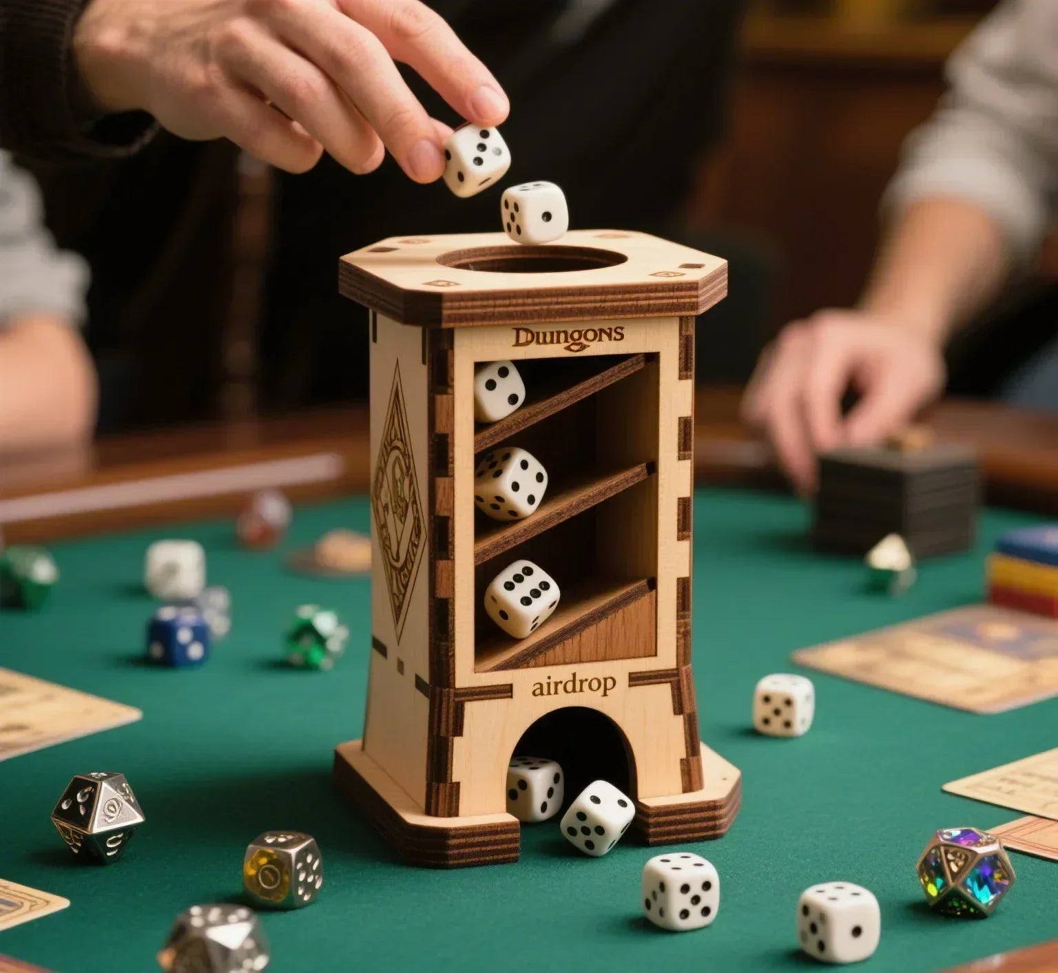 Uses of Dice Tower | Bear Dice