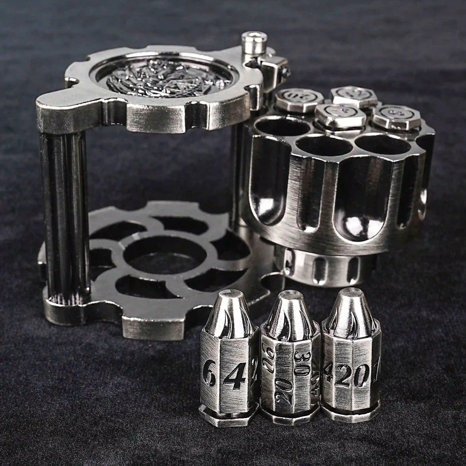 Bear Dice Left Bullet Pistol Dice: New Charm of Game Props - Bear Dice