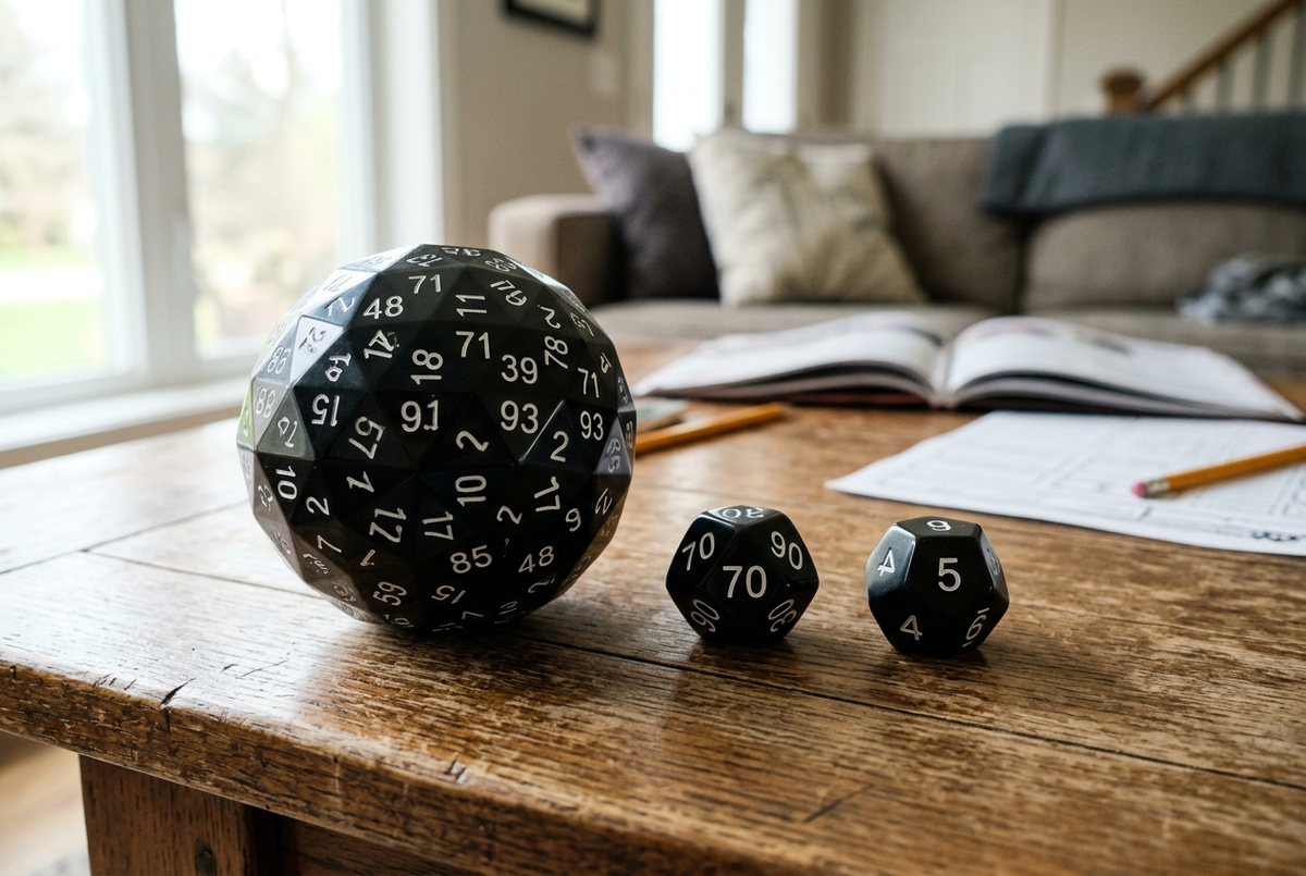 What Is a D100 Die? How to Read Percentile Dice