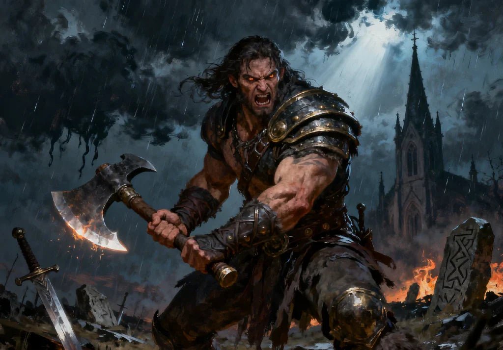 DND 5e Barbarian: The Strongest Output of Rage - Bear Dice