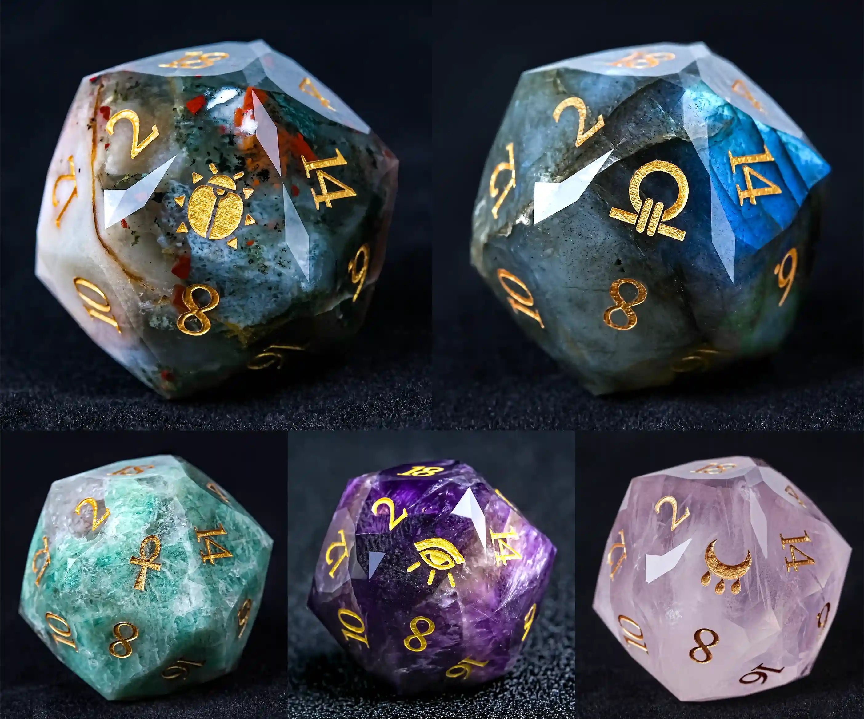 Egyptian Gem Dice Crowdfunding is about to start - Bear Dice