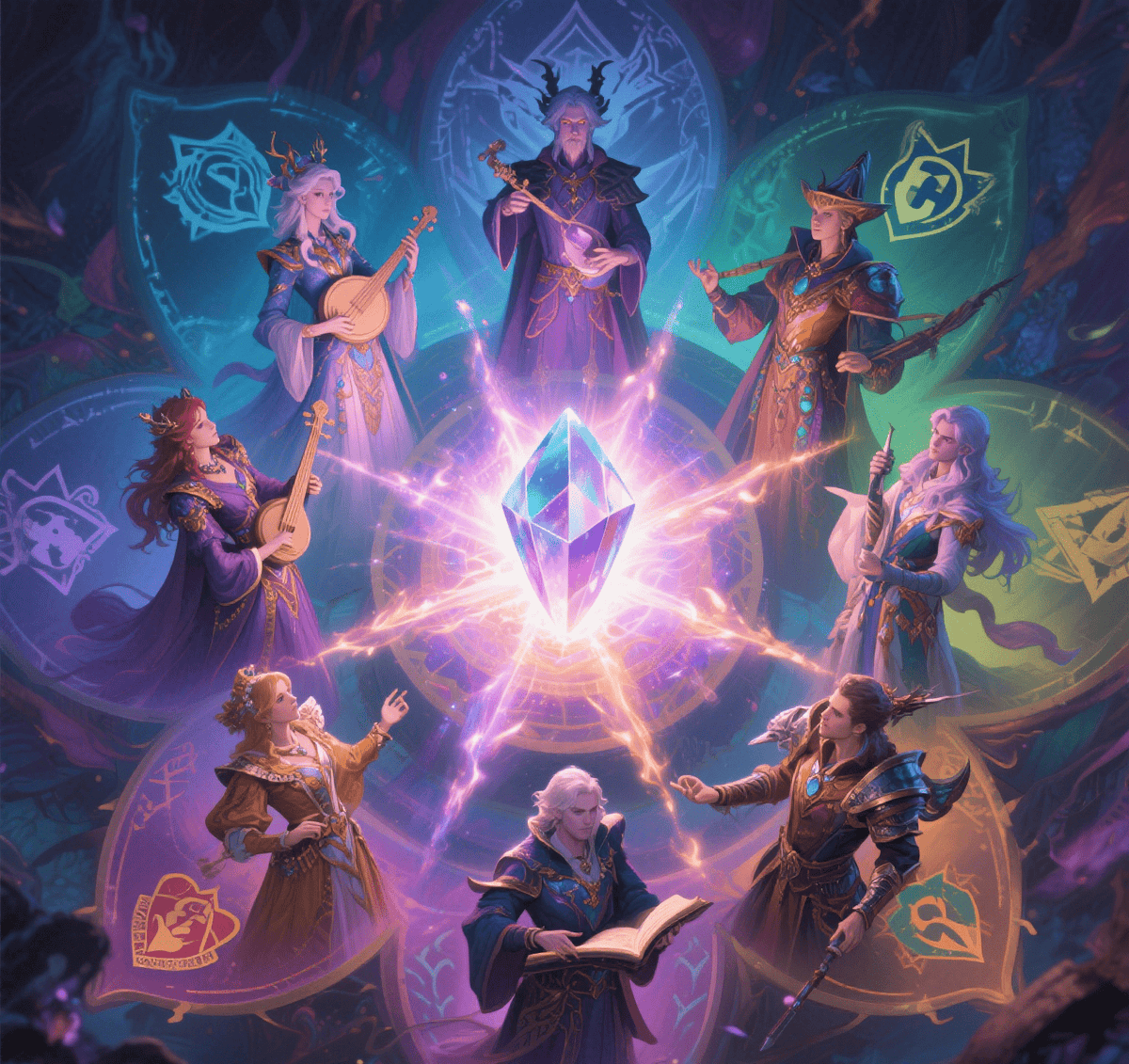 DND 5E bard 8 colleges career skills introduction | Bear Dice