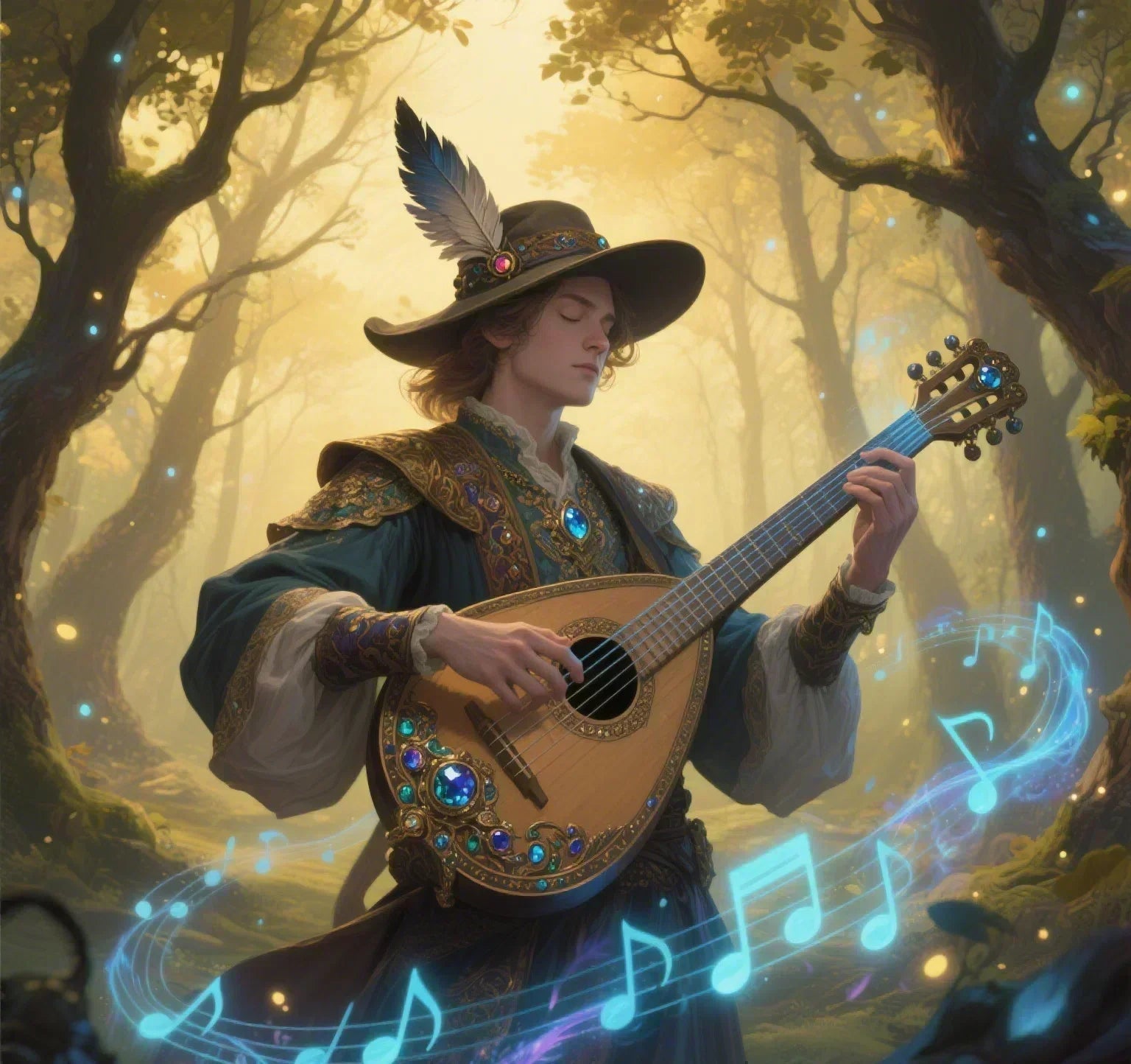 Playing magic in adventure: the practical application of spells in DND 5e Bard - Bear Dice