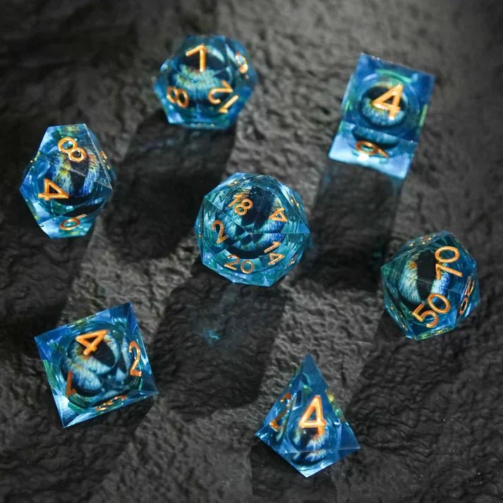 Revealing the secrets of resin liquid core dice: mysterious flowing magic dice - Bear Dice