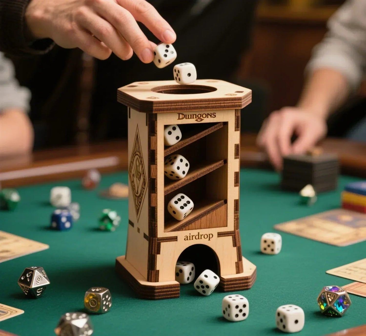 What is a Dice Tower for? - Bear Dice