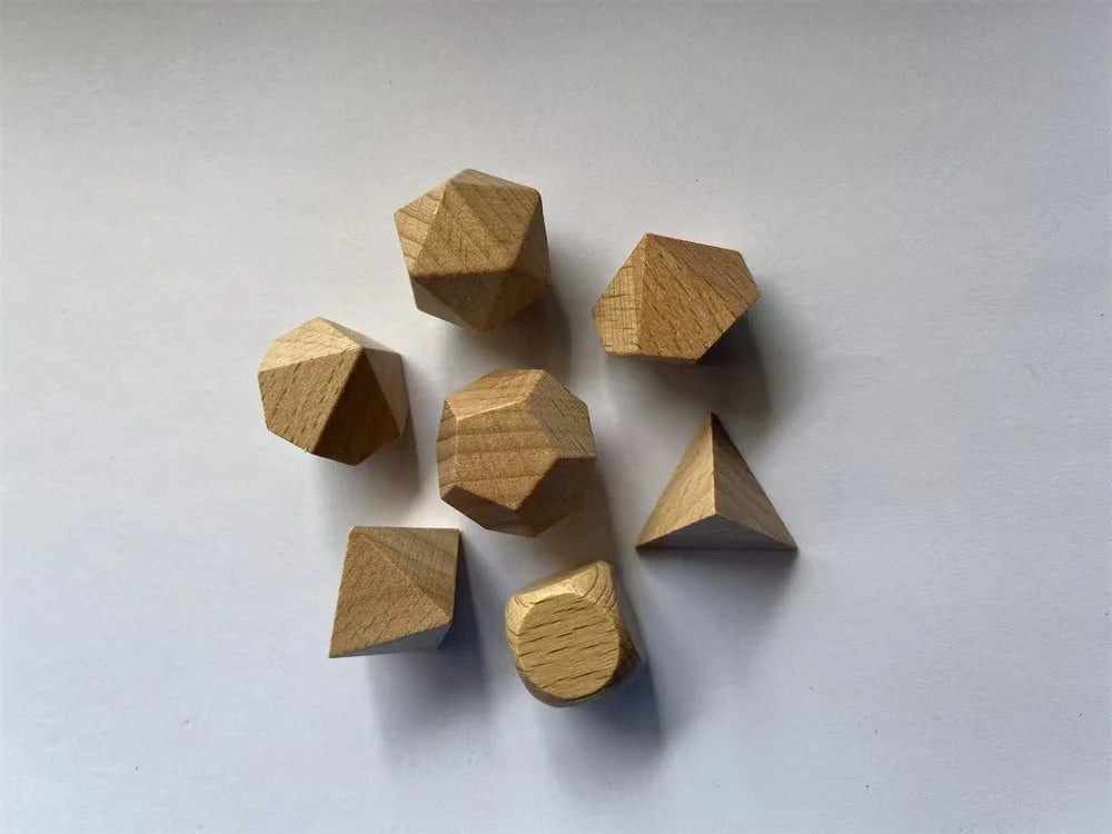 Custom wooden dice