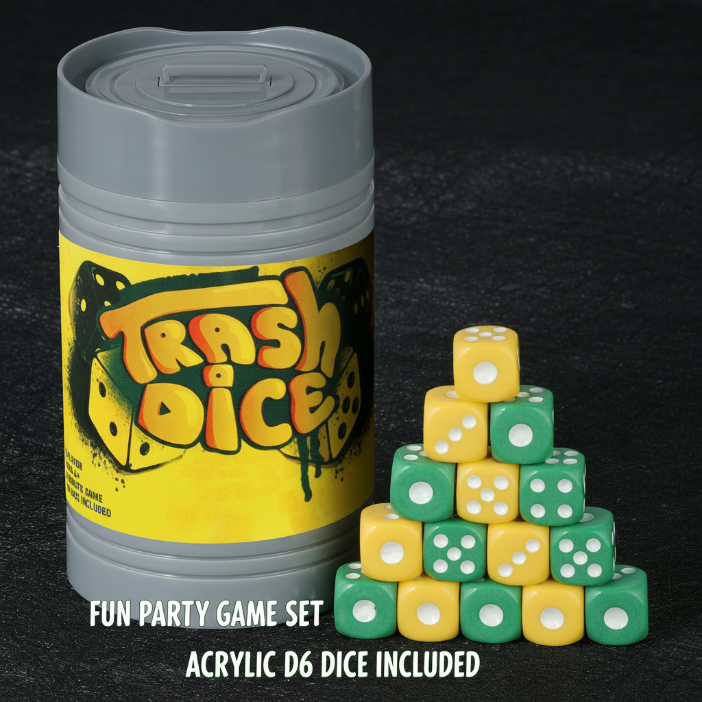 Trash Can Dice Game