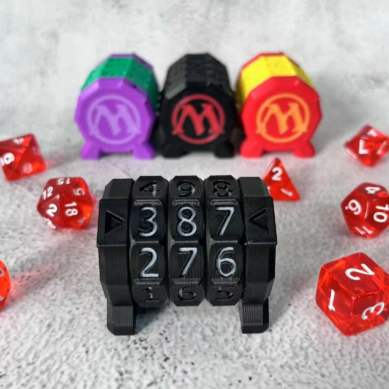 Warhammer 40K MTG 3D-Printed 000-999 Counter