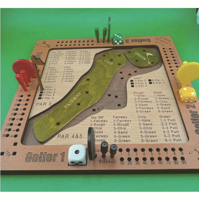 Desktop Golf Dice Game