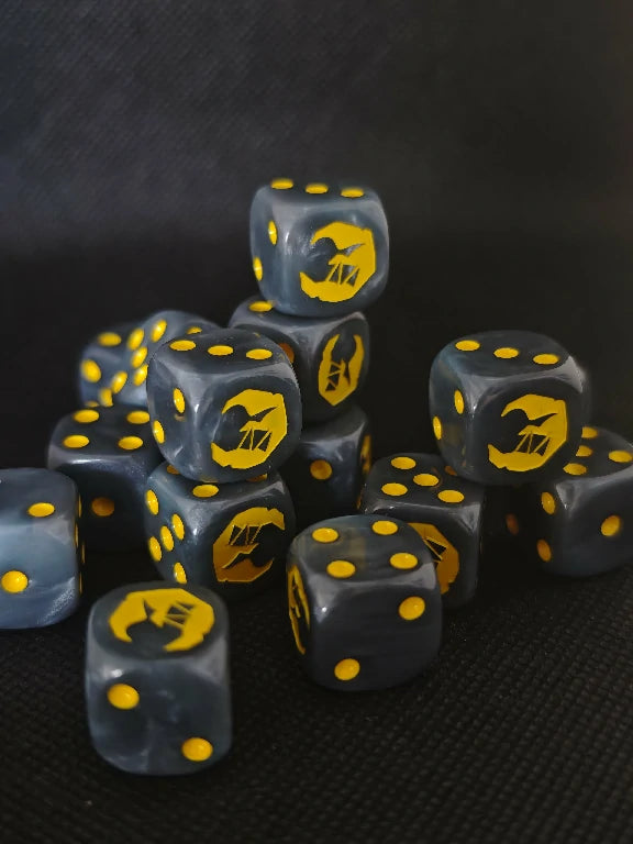 Warhammer 40K Raven Guard D6 Dice