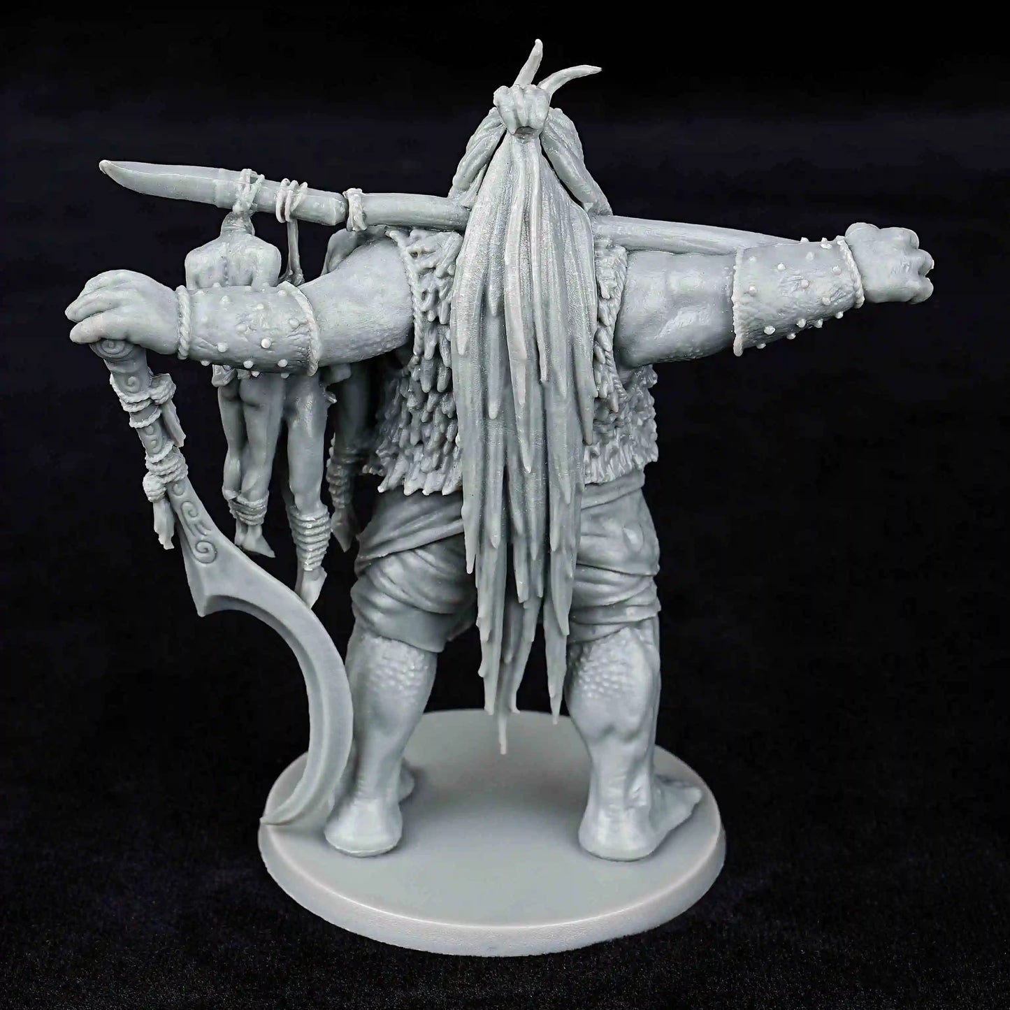 Miniaturas de juego de rol impresas en 3D de DND Undead Warrior