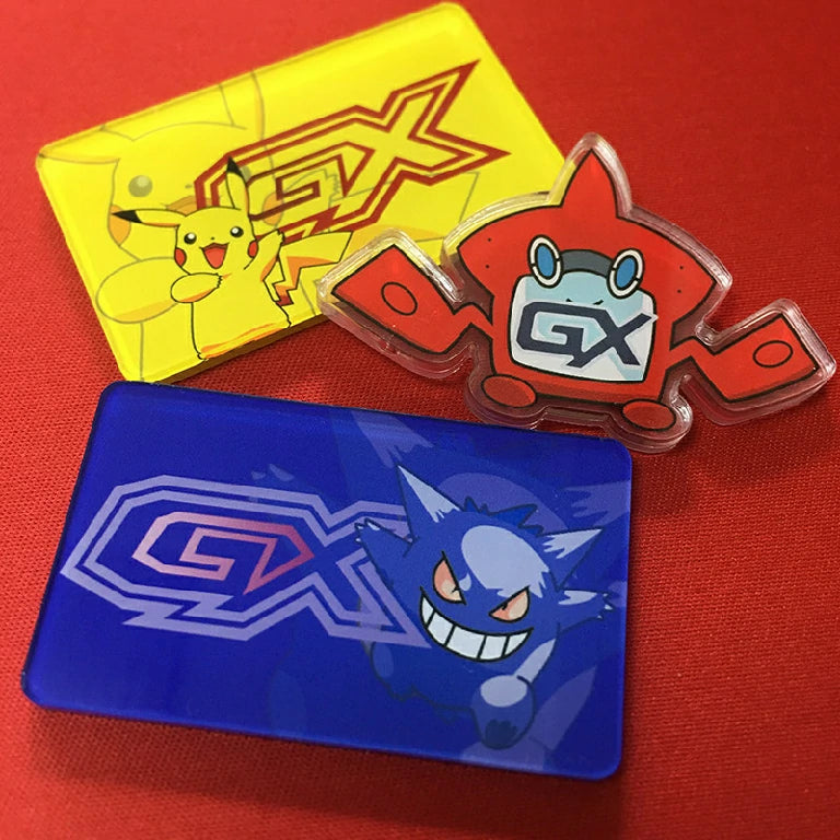 Pikachu & Gengar PTCG Damage Counter and Pokémon Token Storage Box