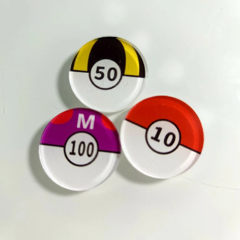 Pokémon TCG Damage Counter & Status Marker Storage Case