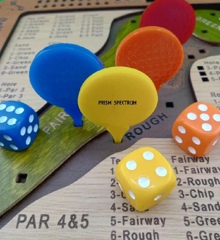 Desktop Golf Dice Game