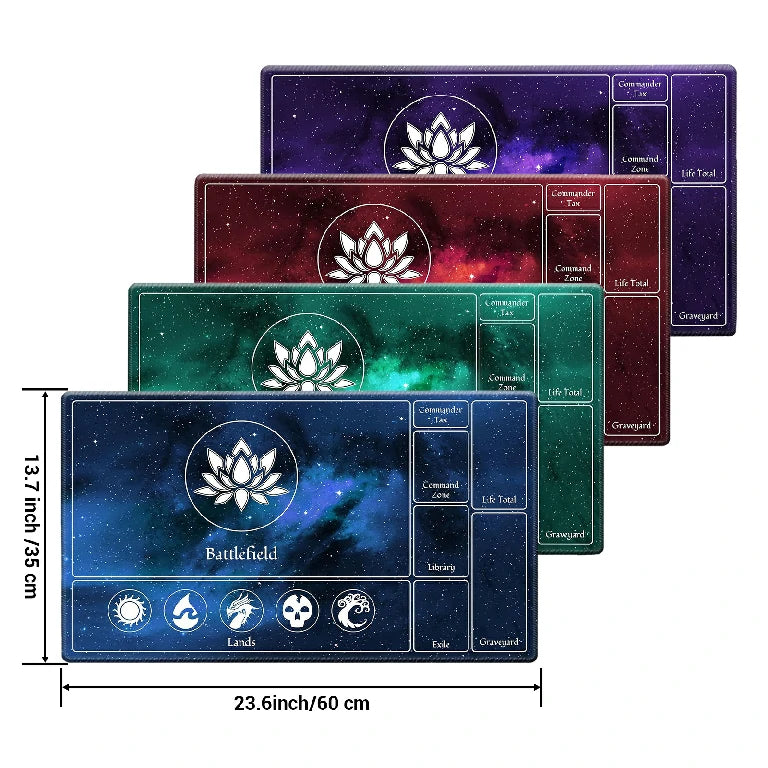Starry Sky Series MTG Playmat - Waterproof Mouse Pad for Card Games