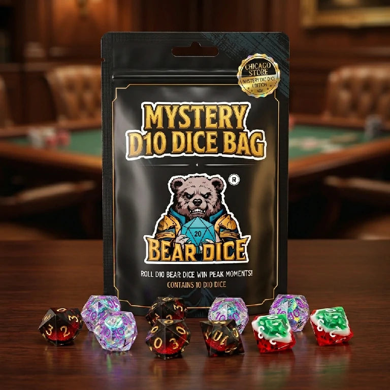 10D10 Dice Surprise Blind Box | Bear Dice