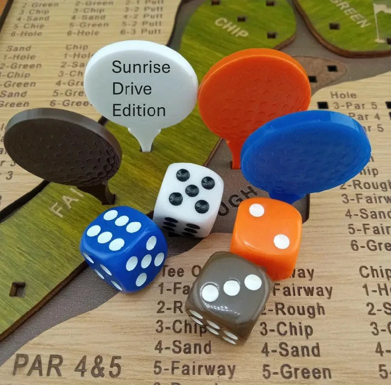 Desktop Golf Dice Game