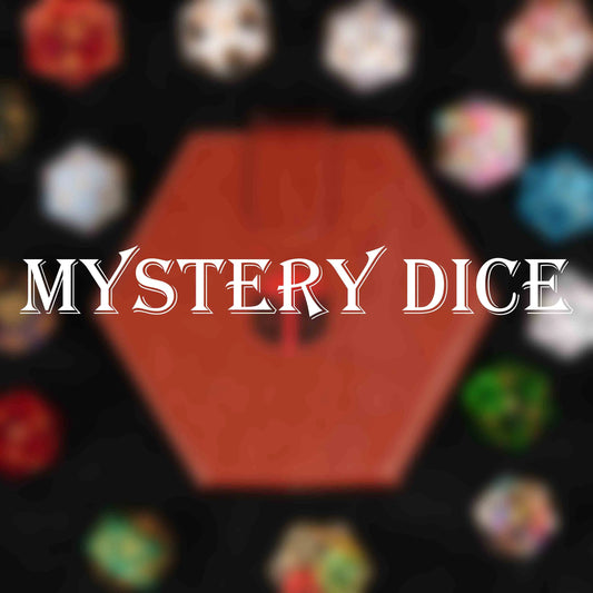 Mystery Blind Box: Gemstone-Resin Surprise Dice