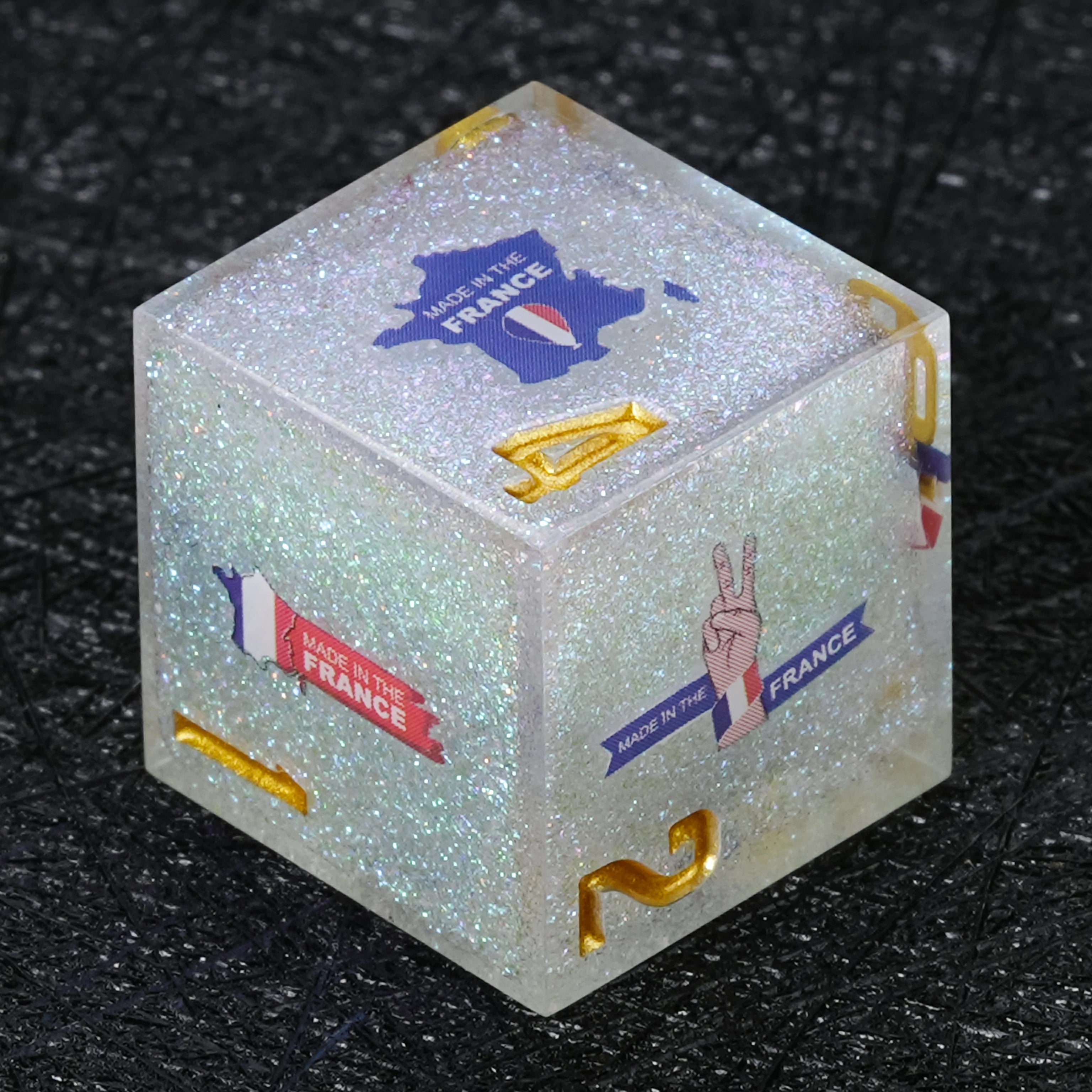 Netherlands Football DND Dice Set | World Cup Kickstarter Resin Dice