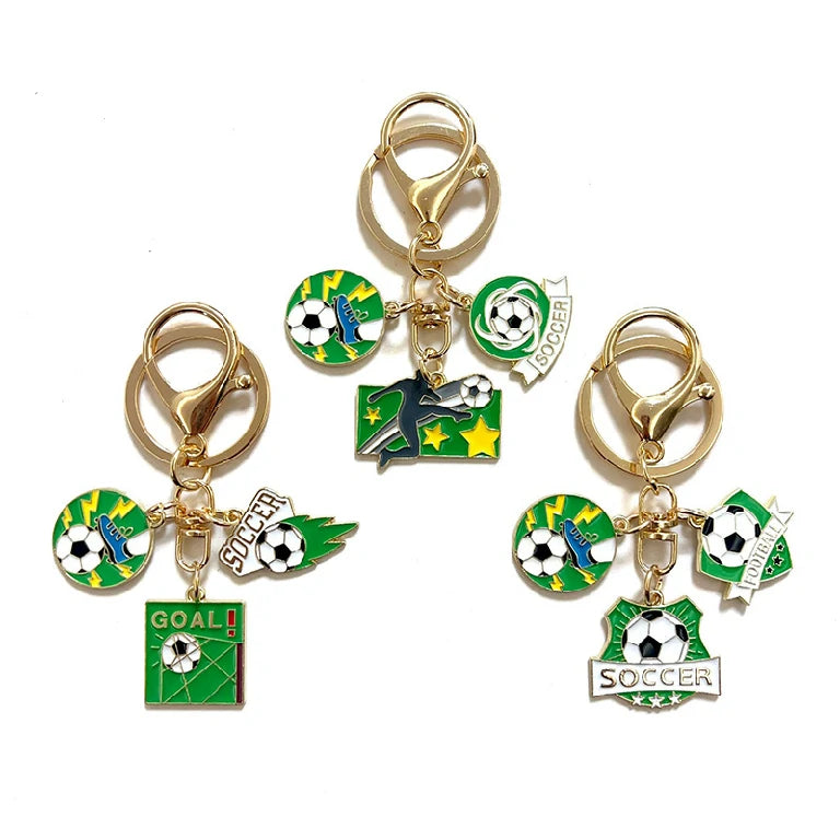 World Cup Creative Zinc Alloy Soccer Ball Keychain