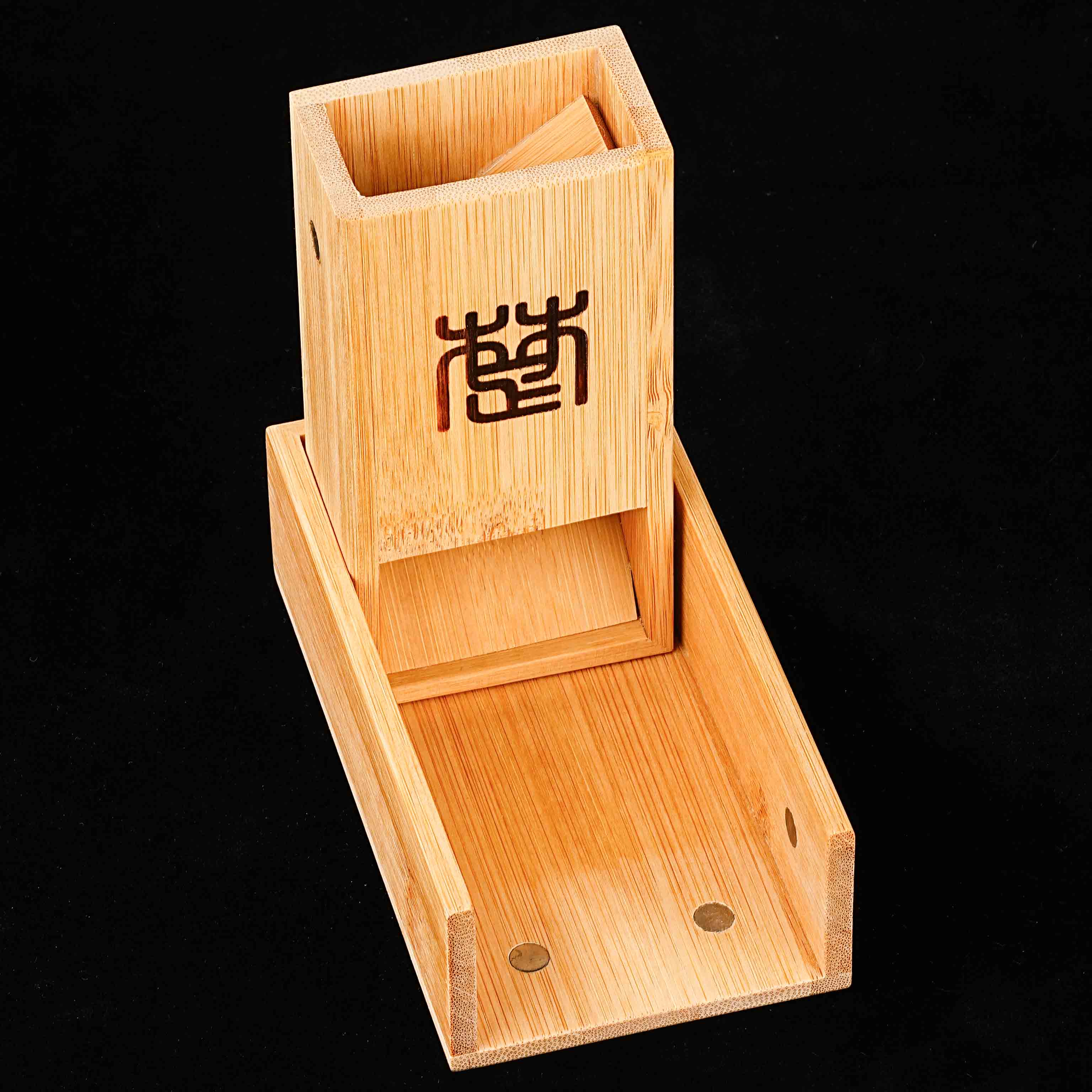 Wooden portable dice tower-DND dice artifact