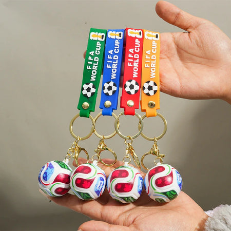 2026 World Cup Soccer Pendant Keychain | Bear Dice