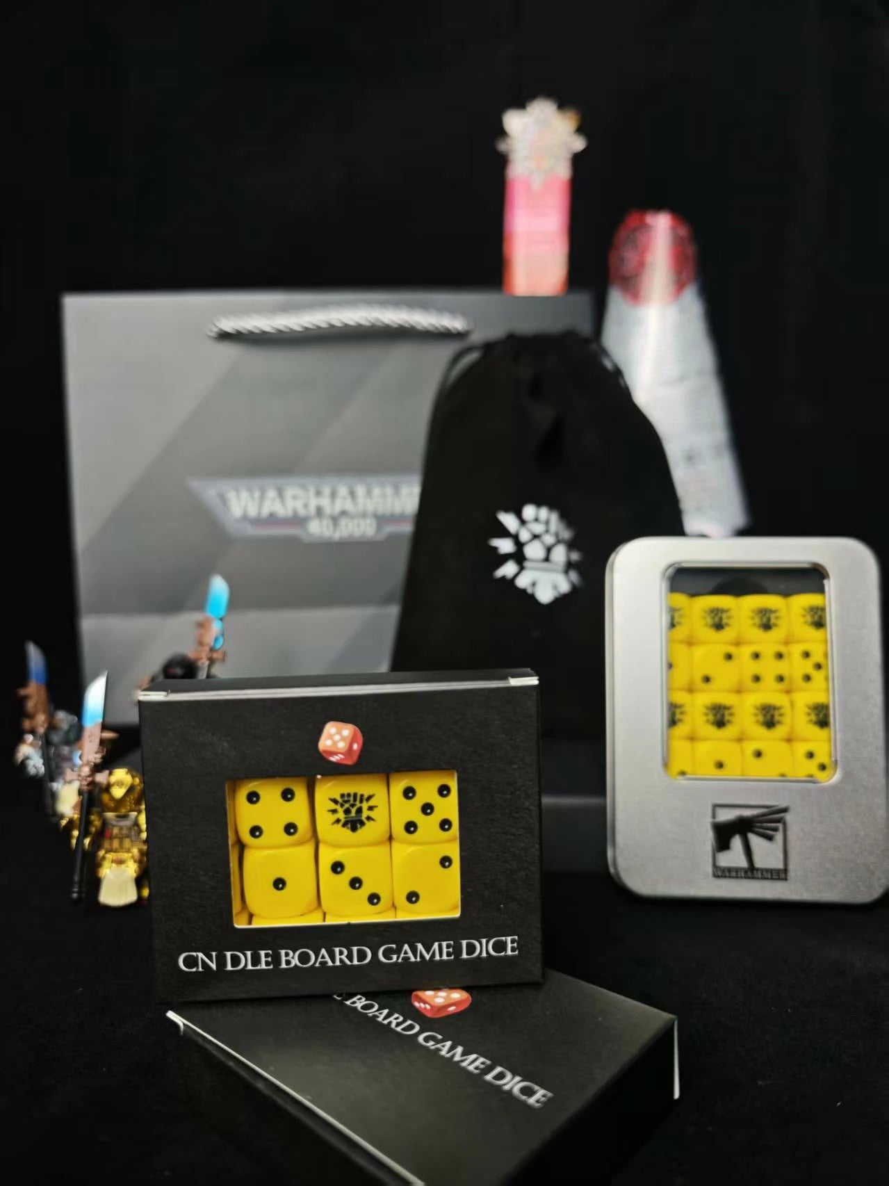 Warhammer 40K Imperial Fists Yellow D6 Dice