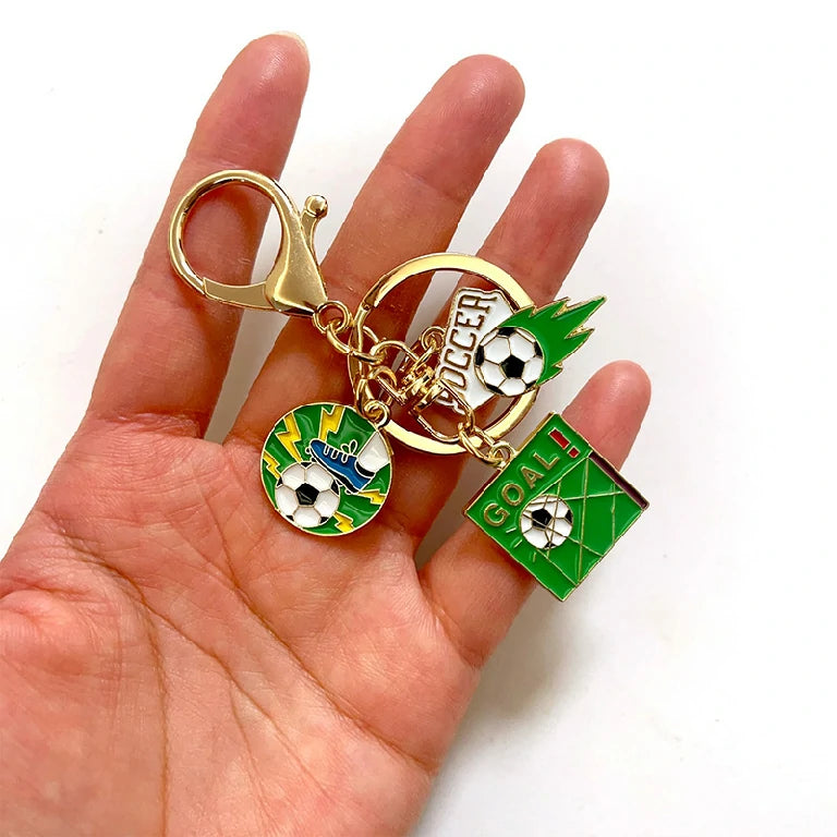 World Cup Creative Zinc Alloy Soccer Ball Keychain