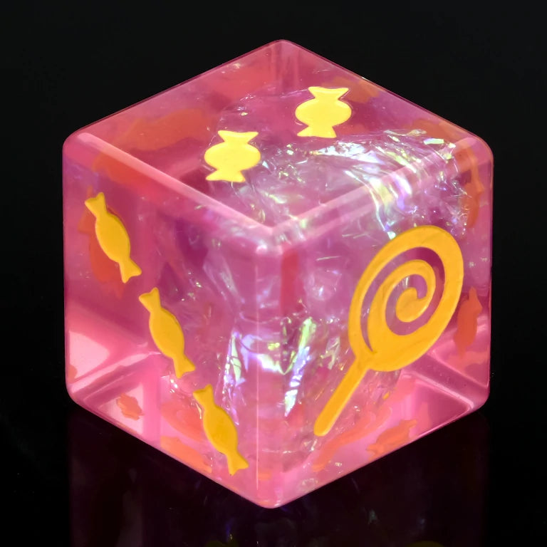Kickstarter Dice — Candy Curse Resin Dice Set