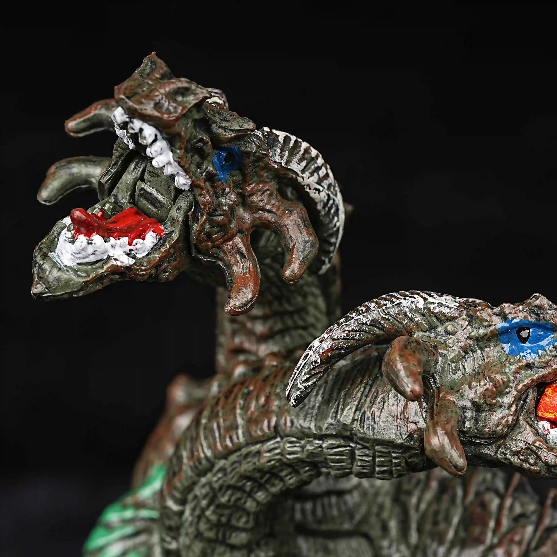 DND Realistic Dinosaur Model - Three-Headed Dragon - For Tabletop Games | Bear Dice