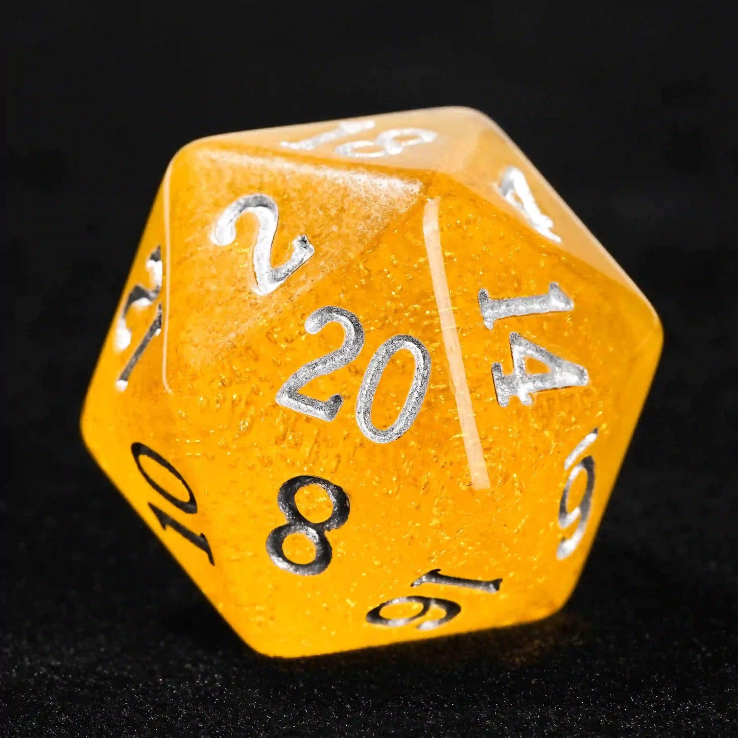 Budweiser Yellow Beer Resin 20 Sided Dice | Bear Dice