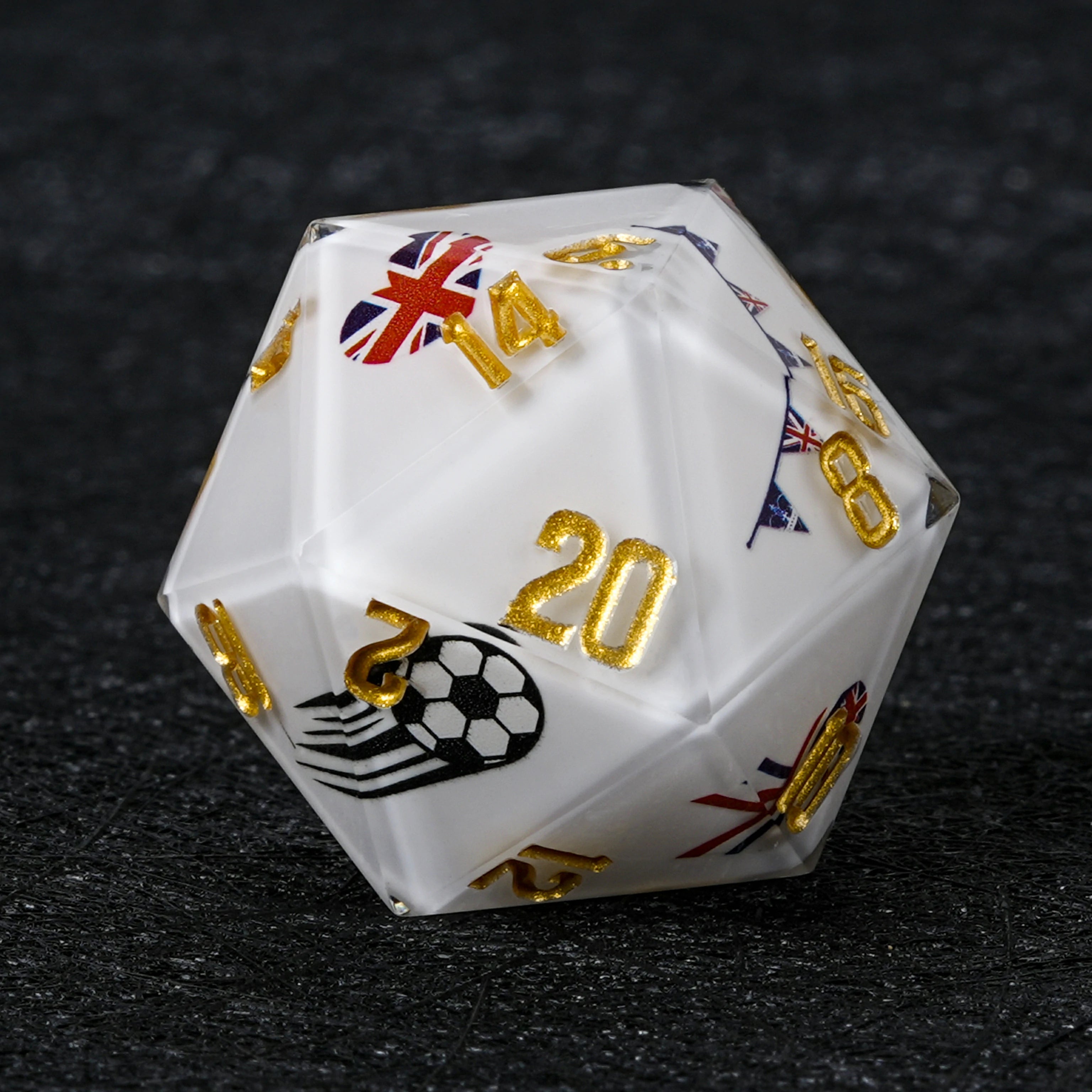 World Cup UK Football Resin Dice Set – Kickstarter Edition