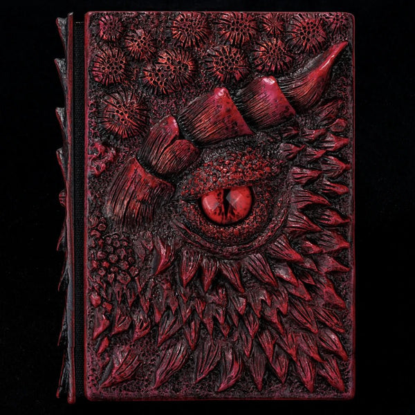 3D Embossed DND Dragon Theme Retro DM Diary - Bear Dice