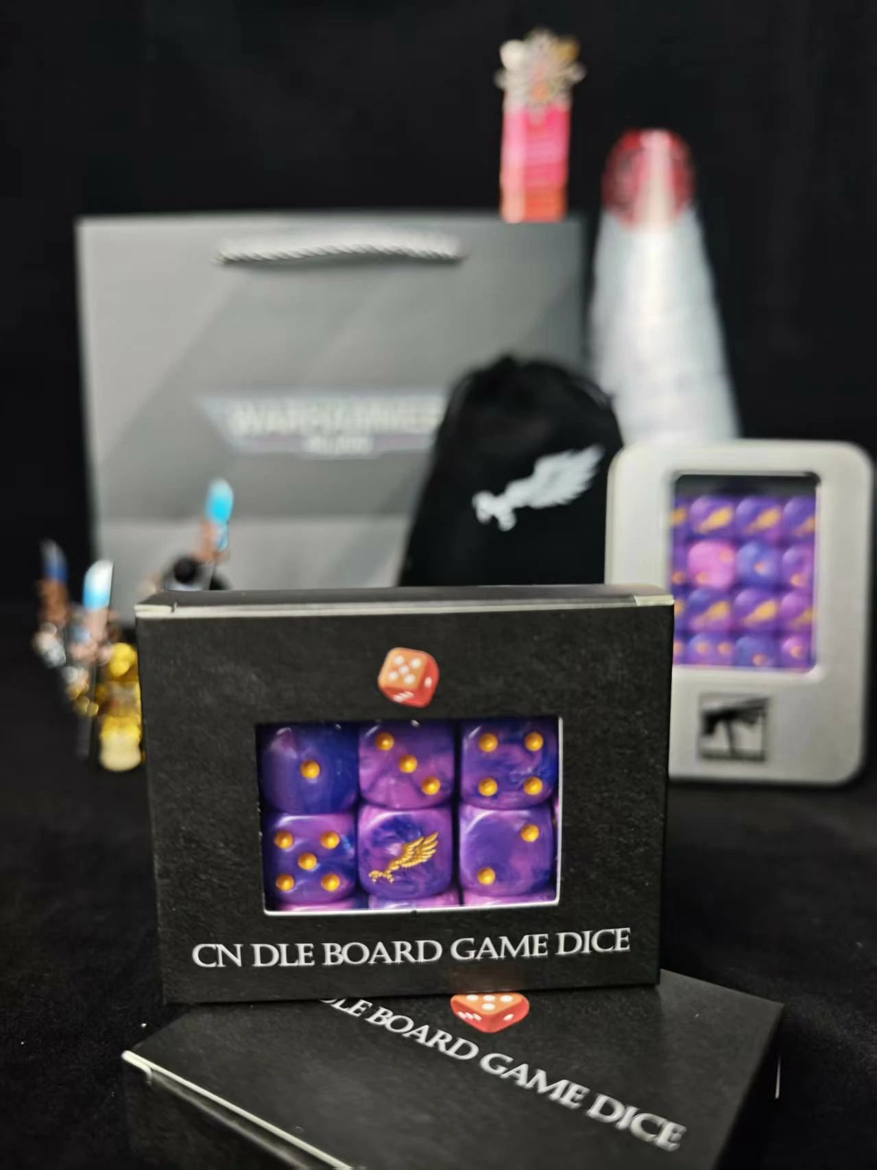 Warhammer 40K Emperor's Children D6 Dice