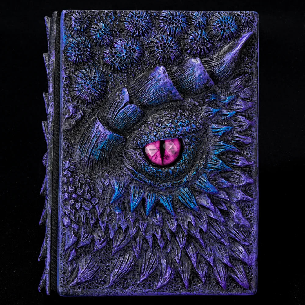 3D Embossed DND Dragon Theme Retro DM Diary