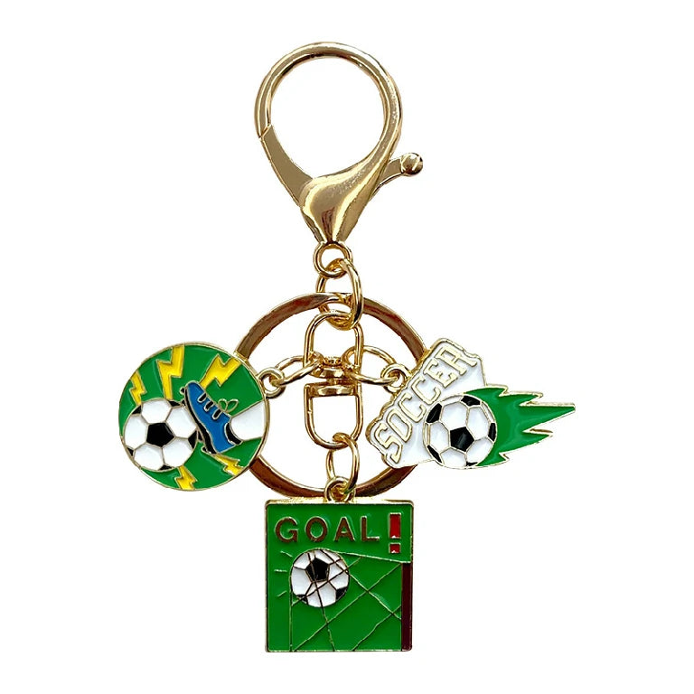 World Cup Creative Zinc Alloy Soccer Ball Keychain