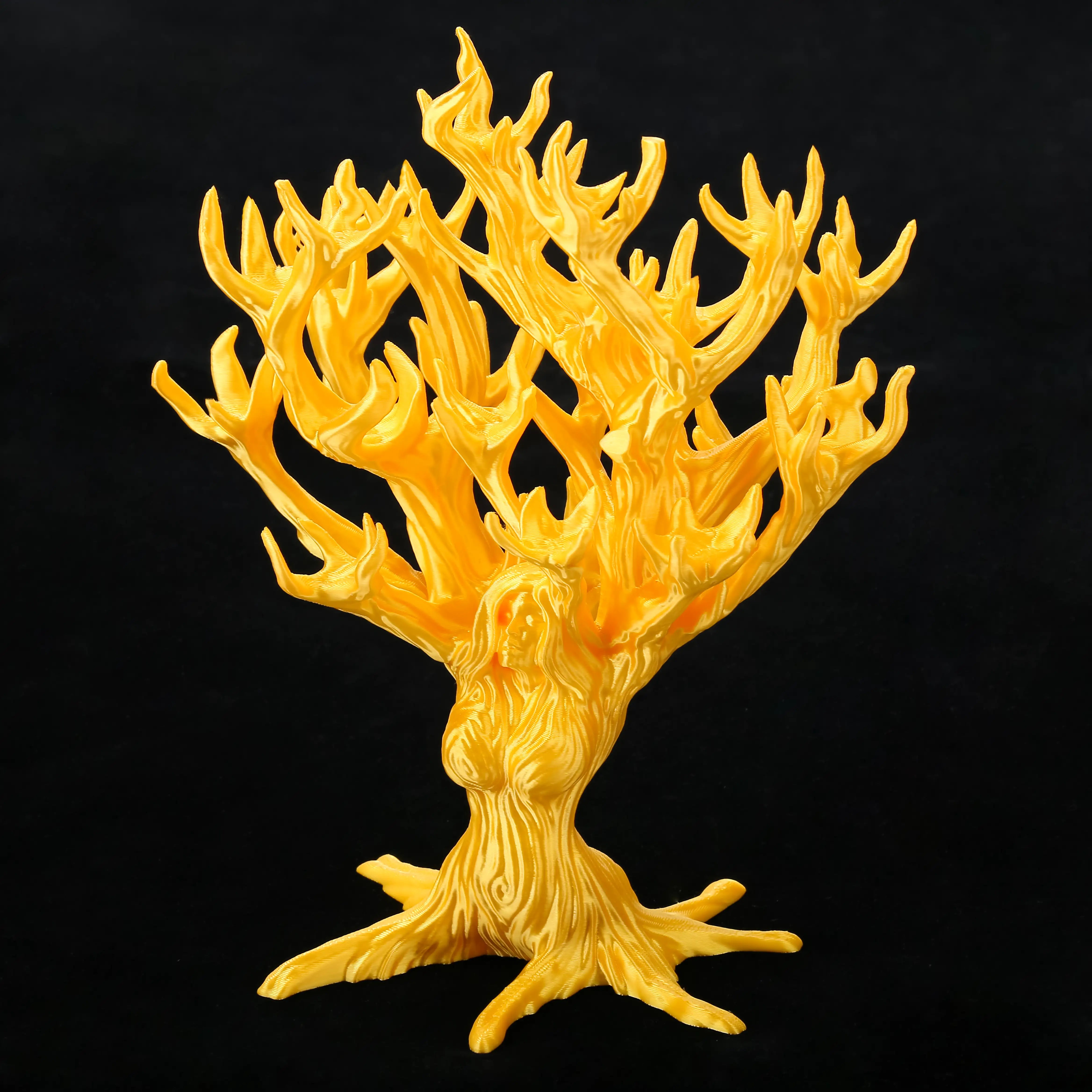 Tree-Shaped 3D Printed Dice Tower-DND Dice Accessories