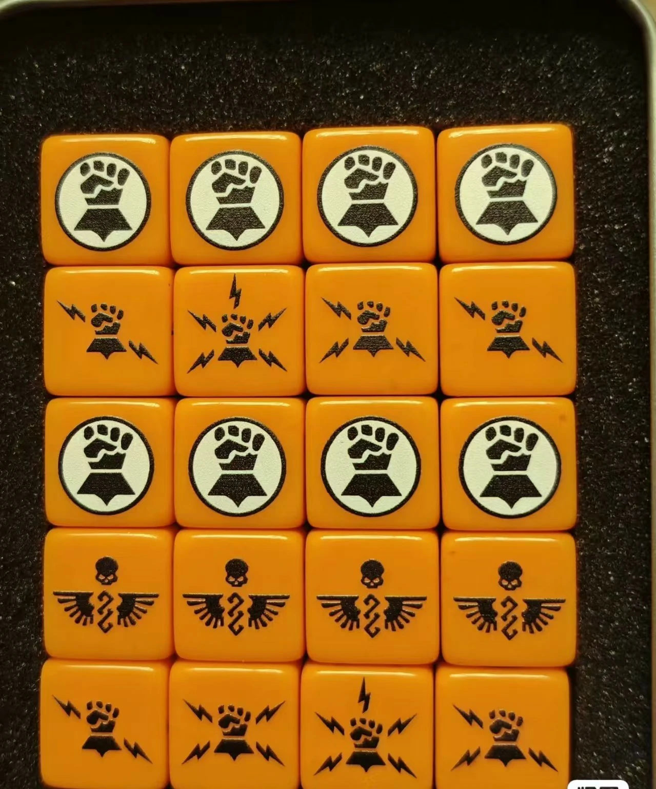 Warhammer 40K Emperor D6 Dice – Premium RPG Dice Set for Tabletop Gaming