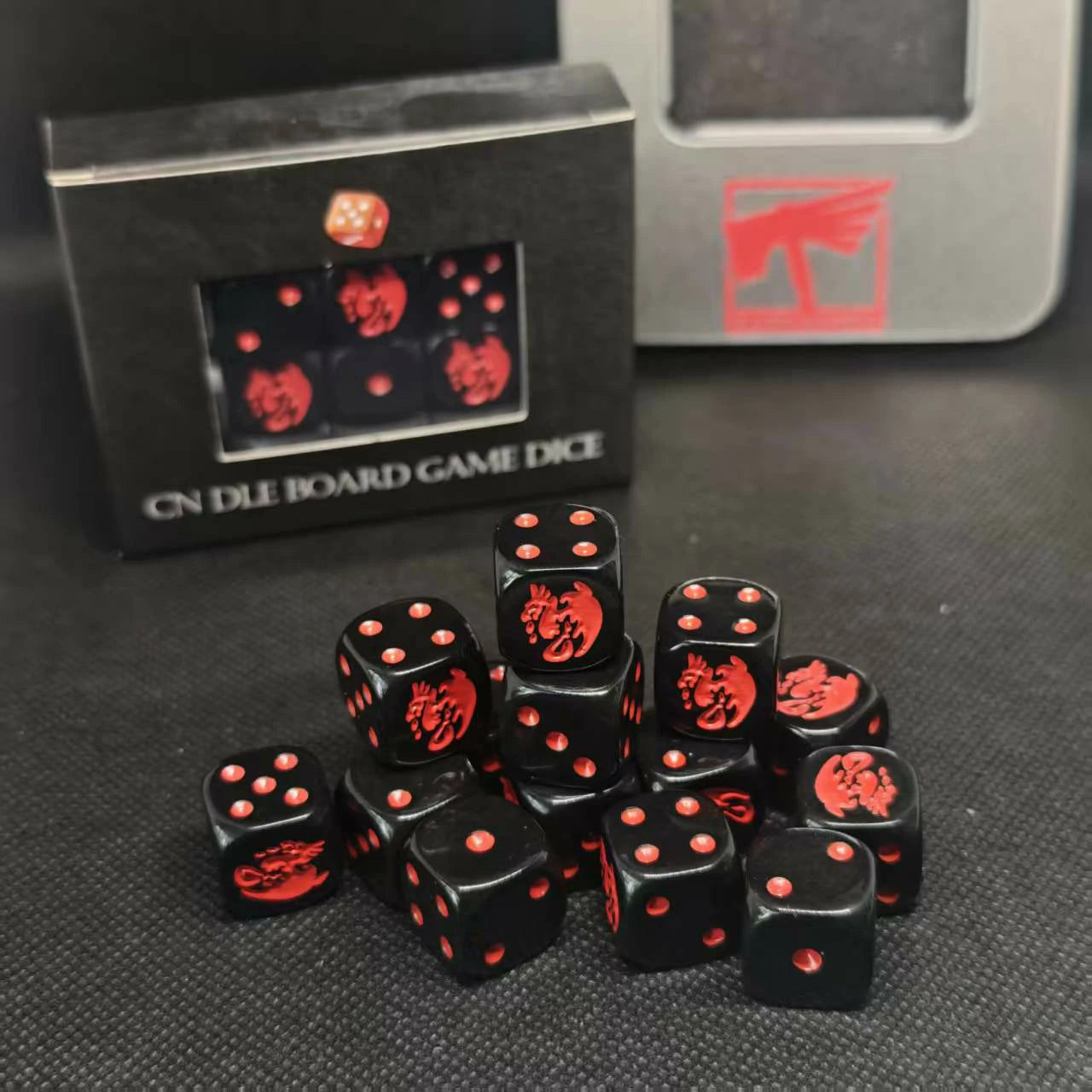 Warhammer 40K Vampire D6 Dice – Gothic Resin Dice Set for Tabletop RPG