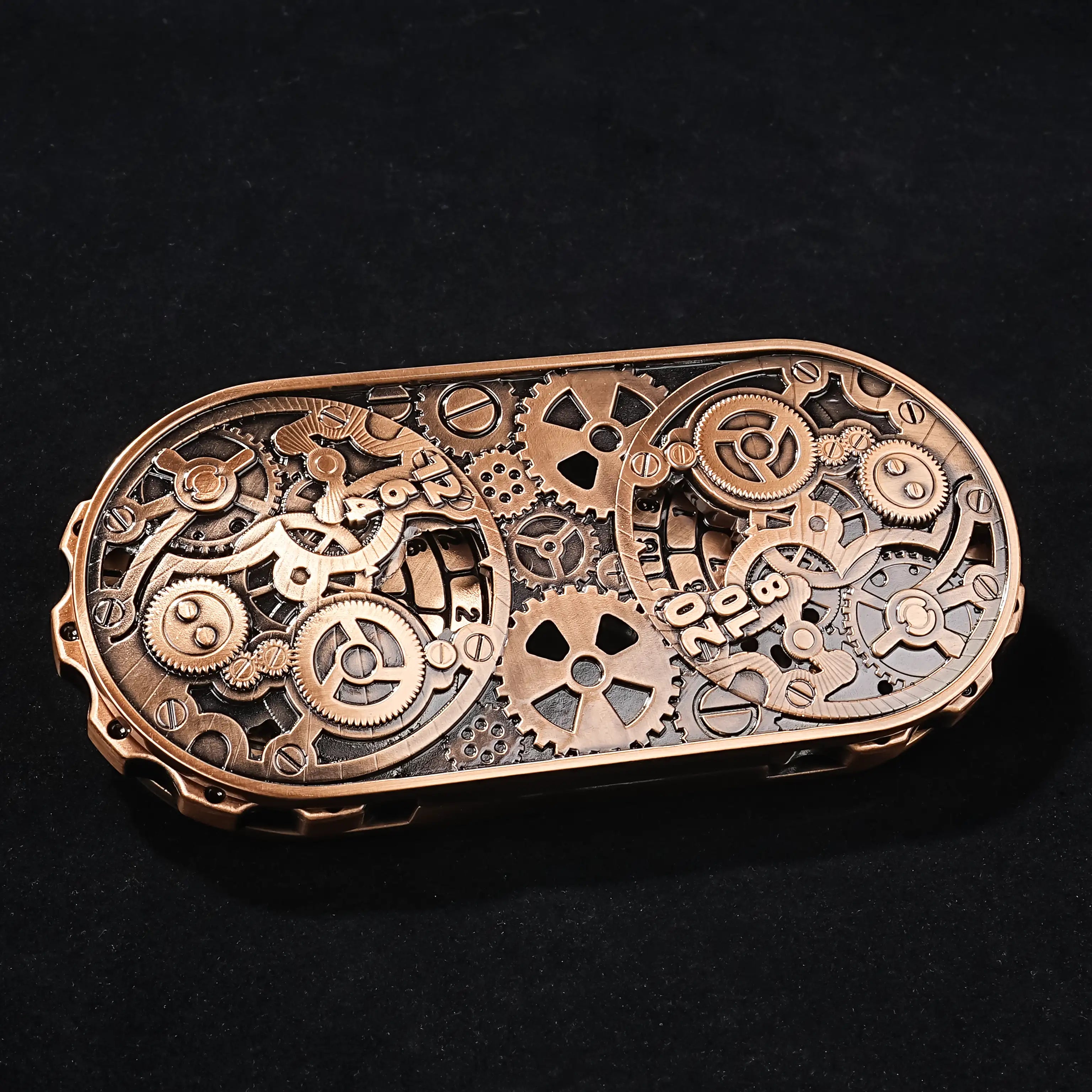 Unique DnD Dice Spinner - Steampunk Metal Gear Dice
