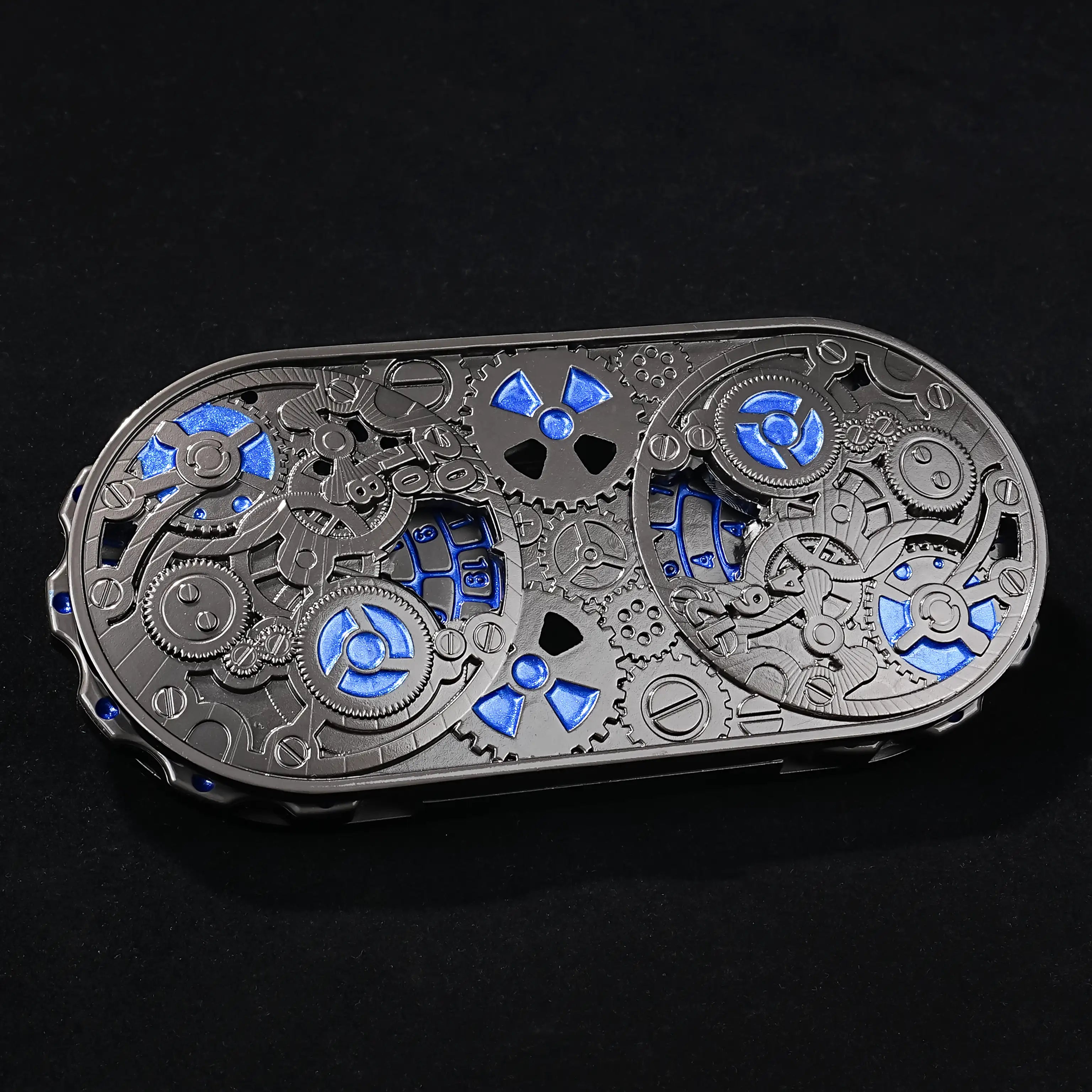 Unique DnD Dice Spinner - Steampunk Metal Gear Dice