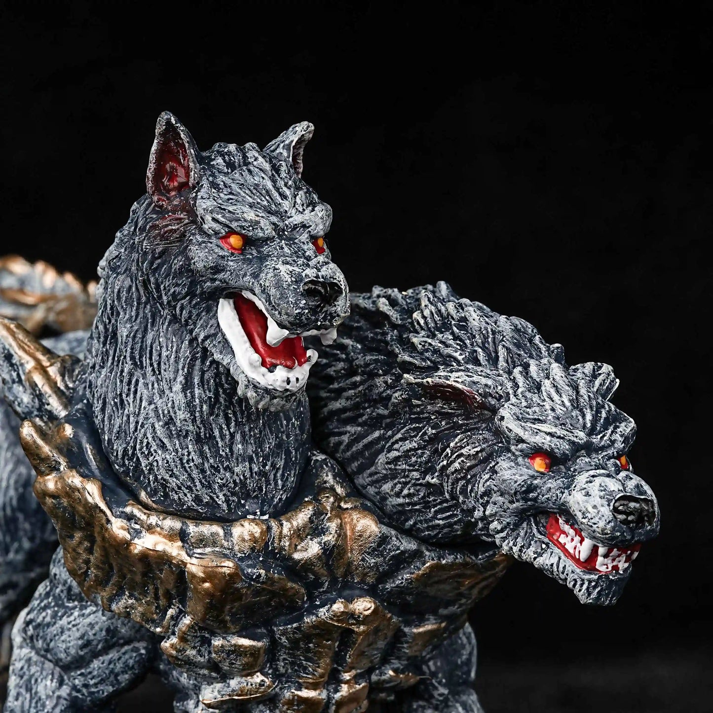 Modelo de Cerberus de dos cabezas en PVC de Dungeons &amp; Dragons