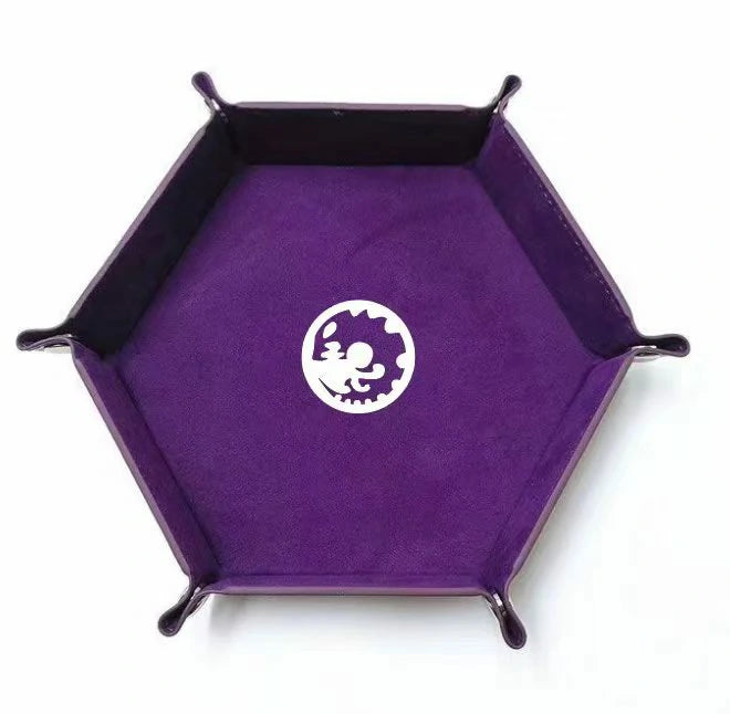 Warhammer 40K Tyranid Purple Leather Dice Tray
