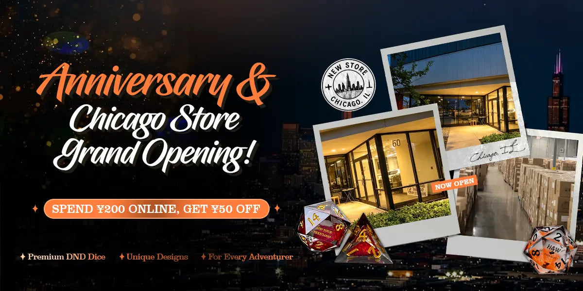 Bear Dice Chicago Store Opening: $50 Off Orders of $200 or More | Bear Dice