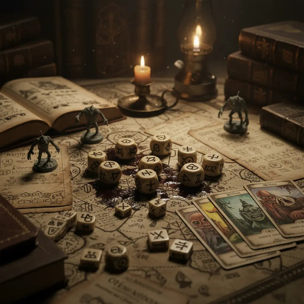 Call of Cthulhu DIce Game Bottom Banner | Bear DIce