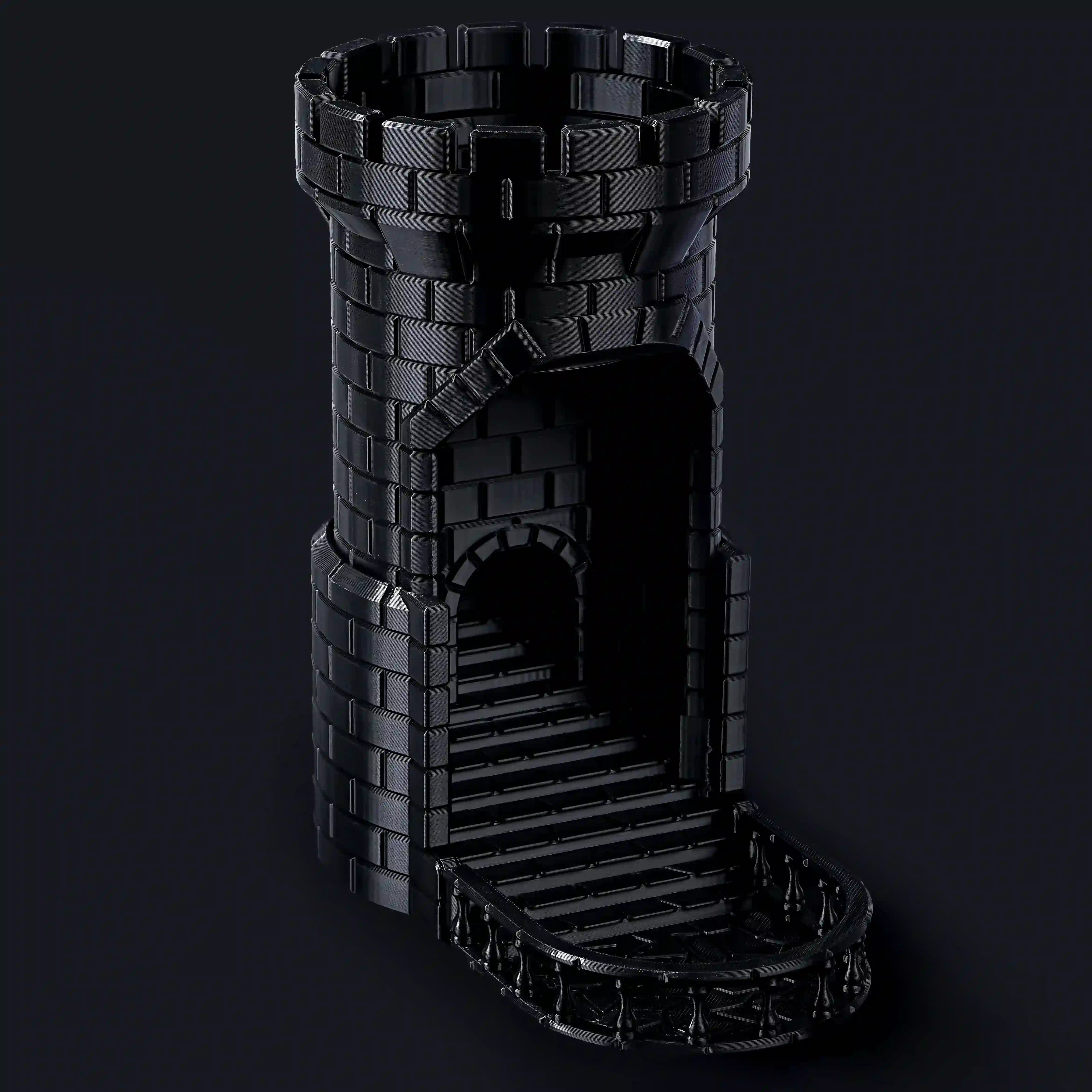 dragon dice tower, fantasy DND dice tower|BearDice