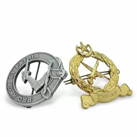 Custom personalized metal brooch badges、school badges, customizable shapes and patterns