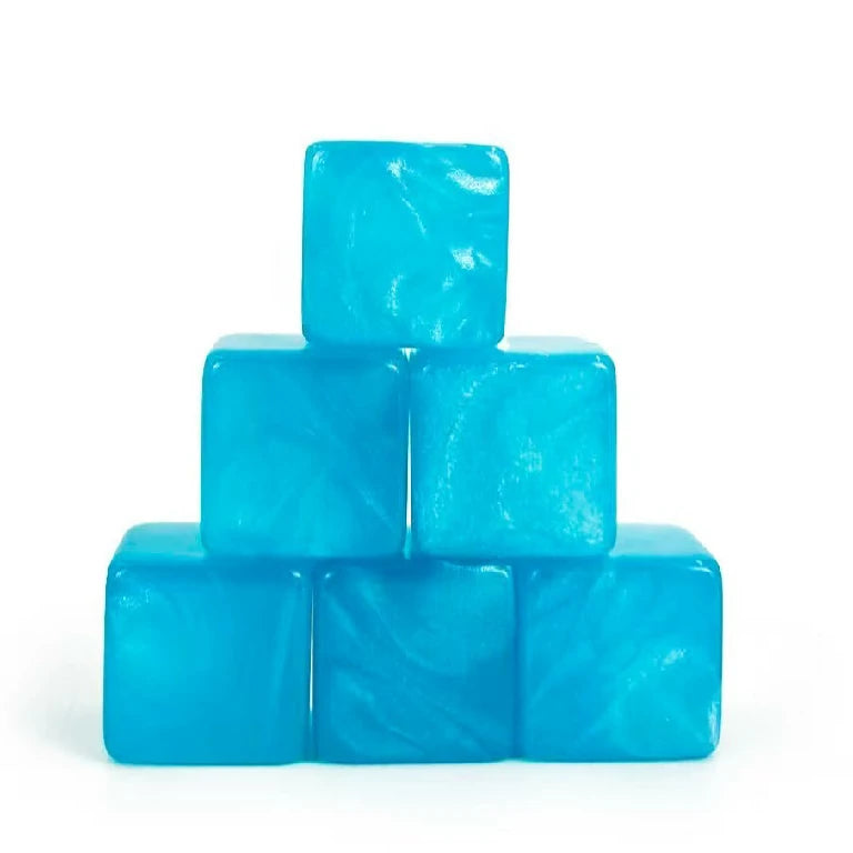 Custom Personalized Dice - Acrylic D6 dice, can be engraved with logos, text, patterns, symbols, etc